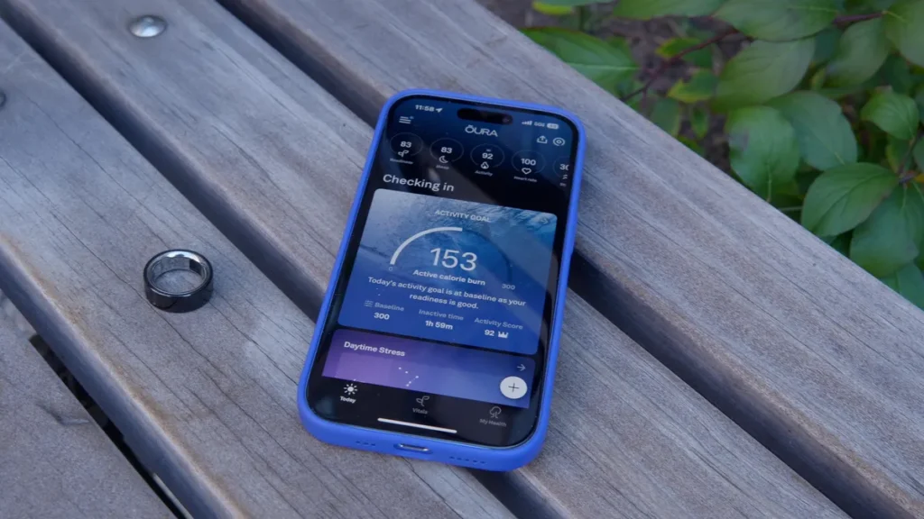 OURA RING 4 AND OURA APP